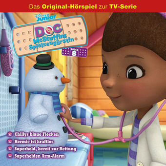 08: Chillys blaue Flecken / Hermie ist kraftlos / Superheld, bereit zur Rettung / Superhelden Arm-Alarm (Hörspiel zur Disney TV-Se