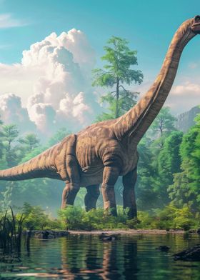 DINOSAURIER GIGANTISCH GROSS