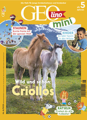 Cover GEOLINO MINI,Nr. 08 / 2025