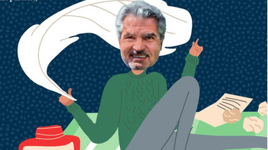 »Die Ideen zu den Büchern kommen von überall her«