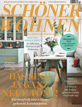 Cover SCHÖNER WOHNEN,Nr. 02 / 2023
