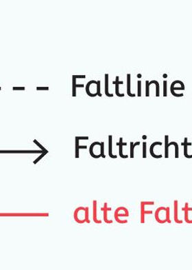 Falte dir einen Fuchs