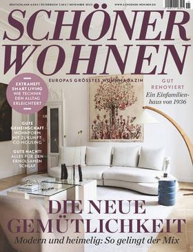 Cover SCHÖNER WOHNEN,Nr. 11 / 2023