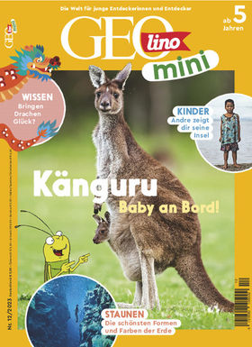 Cover GEOLINO MINI,Nr. 12 / 2023