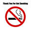 Cover Thank You For Not Smoking
