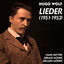 Cover Hugo Wolf: Lieder (1951-1953)