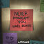 Cover Never Forget You - Amél Remix