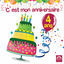 Cover C'est mon anniversaire : 4 ans