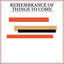 Cover Remembrance of Things to Come