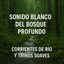 Cover Sonidos Blanco del Bosque Profundo, Corrientes de Río y Trinos Suaves