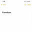 Cover Freedom.