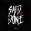 Cover Said & Done