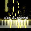 Cover When I Was Your Man (Piano Cover)