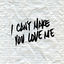 Cover I Can't Make You Love Me