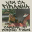 Cover Vem ca piranha, Camisa 10 cordão finin