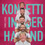 Cover Konfetti in der Hand