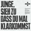 Cover junge, sieh zu dass du mal klarkommst