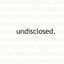 Cover Undisclosed