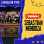 Cover SEBASTIAN MENDOZA Vol. 2 / Zapada EN VIVO en UN POCO DE RUIDO !