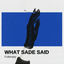 Cover What Sade said