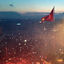 Cover Kiss in Taksim Square