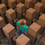 Cover Thick Of It (Minecraft Note Blocks)