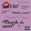 Cover thank u, next