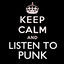 Cover Keep Calm and Listen to Punk