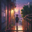 Cover Rainy Stairs