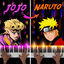 Cover JoJo vs Naruto (PIANO BATTLE)