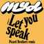 Cover Let You Speak (Picard Brothers Remix)