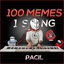 Cover 100 MEMES in 1 SONG (in 10 minutes)