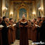 Cover Benedictine Serenity: Sacred Hymns for Meditation & Gregorian Chants for Reflection