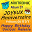 Cover Joyeux Anniversaire Prénoms de A à Y Album 37