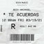 Cover Te Acuerdas