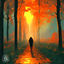 Cover autumn leaves