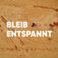 Cover Bleib entspannt