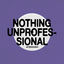 Cover Nothing Unprofessional