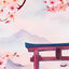 Cover cherry blossom