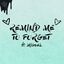 Cover Remind Me to Forget