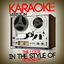 Cover The Look (In the Style of Metronomy) [Karaoke Version] - Single