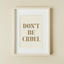 Cover Don't Be Cruel