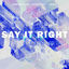 Cover Say It Right (Techno)