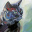 Cover Komm schwarzer Kater