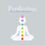 Cover Purification de l'aura positive: Guérison puissante des chakras, Manifestez des miracles, Élevez vos vibrations, Musique de médita