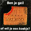 Cover Ben Je Geil Of Wil Je Een Koekje?
