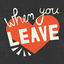 Cover When You Leave