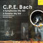 Cover C. P. E. Bach: 4 Symphonies Wq 183, 6 Sonatas Wq 184