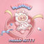 Cover Labubu Hello Kitty
