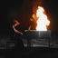 Cover arsonists